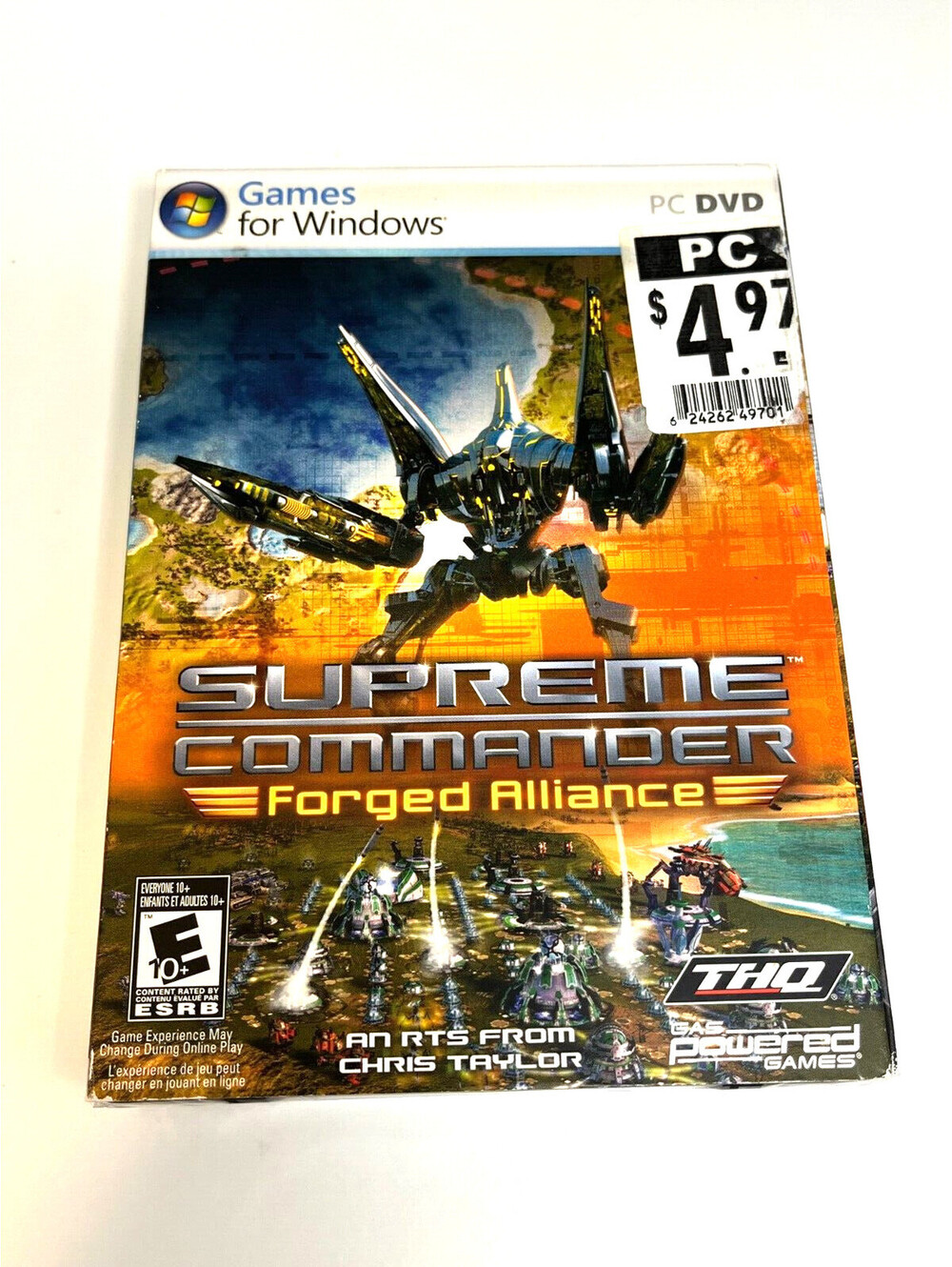 Supreme Commander: Forged Alliance (PC, 2007) - BRAND NEW SEALED